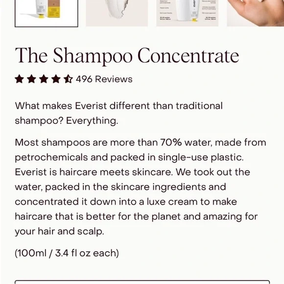 Everist hair shampoo and conditioner - Picture 4 of 6